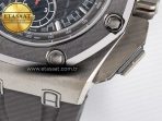 Royal Oak Offshore Schumacher SS TKF Best Edition Gray/Black Dial on Gray Rubber Strap A3126 - Görsel 15
