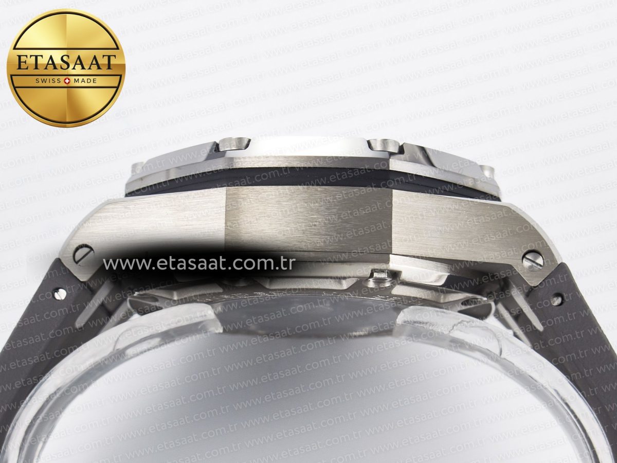 Royal Oak Offshore Schumacher SS TKF Best Edition Gray/Black Dial on Gray Rubber Strap A3126 - Görsel 16