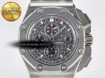 Royal Oak Offshore Schumacher SS TKF Best Edition Gray/Black Dial on Gray Rubber Strap A3126 - Görsel 4