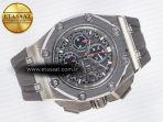 Royal Oak Offshore Schumacher SS TKF Best Edition Gray/Black Dial on Gray Rubber Strap A3126 - Görsel 8