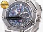Royal Oak Offshore Schumacher SS TKF Best Edition Gray/Blue Dial on Blue Rubber Strap A3126 - Görsel 10