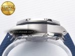 Royal Oak Offshore Schumacher SS TKF Best Edition Gray/Blue Dial on Blue Rubber Strap A3126 - Görsel 16