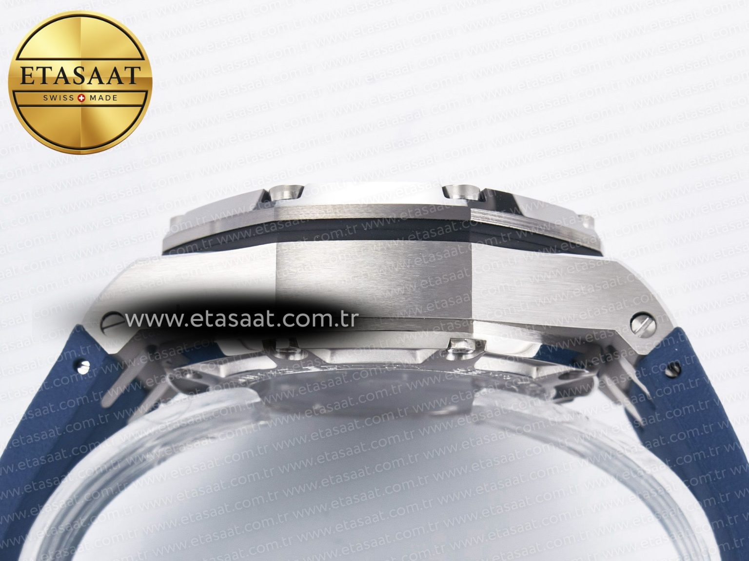 Royal Oak Offshore Schumacher SS TKF Best Edition Gray/Blue Dial on Blue Rubber Strap A3126 - Görsel 16