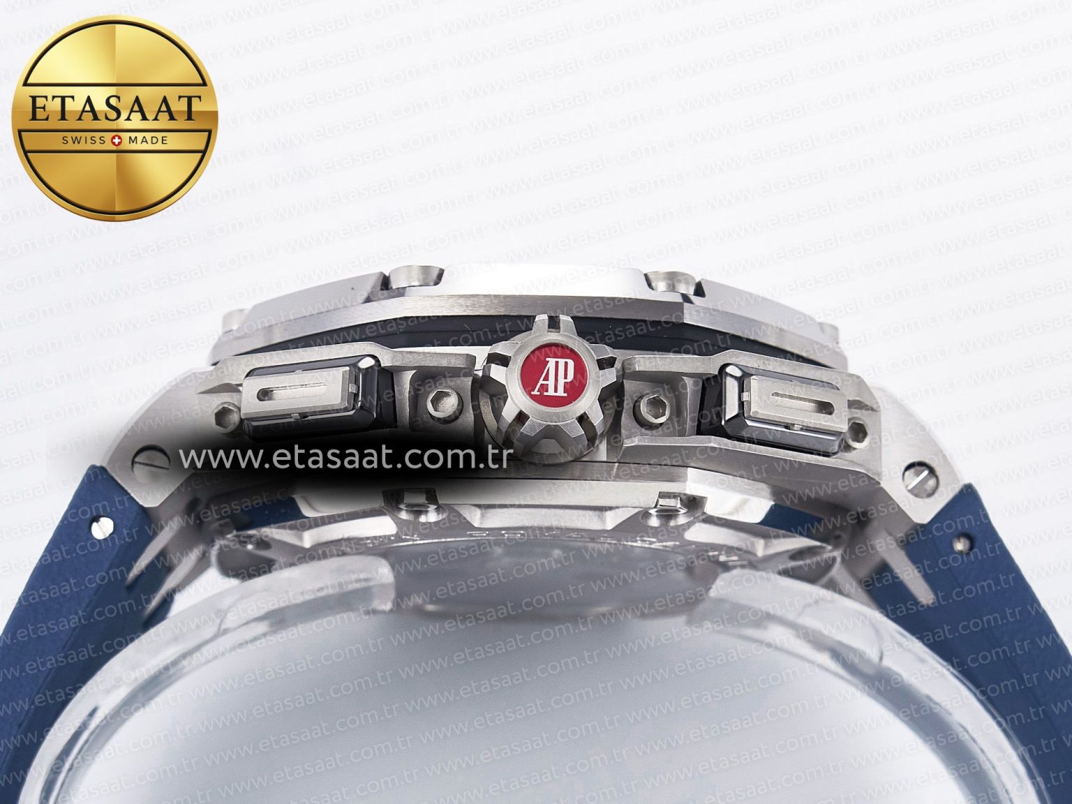 Royal Oak Offshore Schumacher SS TKF Best Edition Gray/Blue Dial on Blue Rubber Strap A3126 - Görsel 17