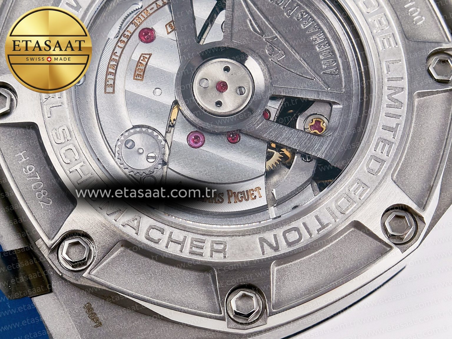 Royal Oak Offshore Schumacher SS TKF Best Edition Gray/Blue Dial on Blue Rubber Strap A3126 - Görsel 23