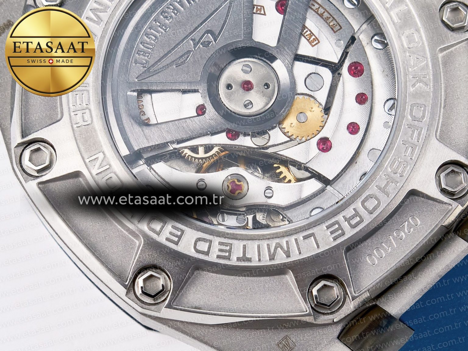 Royal Oak Offshore Schumacher SS TKF Best Edition Gray/Blue Dial on Blue Rubber Strap A3126 - Görsel 24