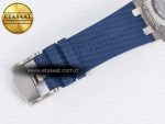 Royal Oak Offshore Schumacher SS TKF Best Edition Gray/Blue Dial on Blue Rubber Strap A3126 - Görsel 27