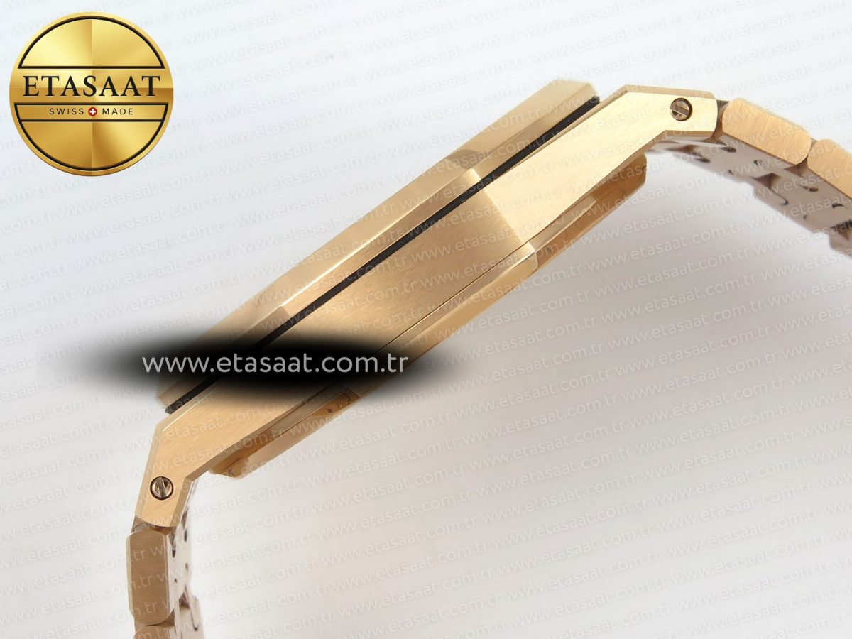 Royal Oak Openworked 16204 RG ZF 1:1 Best Edition Skeleton Dial on RG Bracelet A7124 - Görsel 10