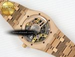 Royal Oak Openworked 16204 RG ZF 1:1 Best Edition Skeleton Dial on RG Bracelet A7124 - Görsel 14