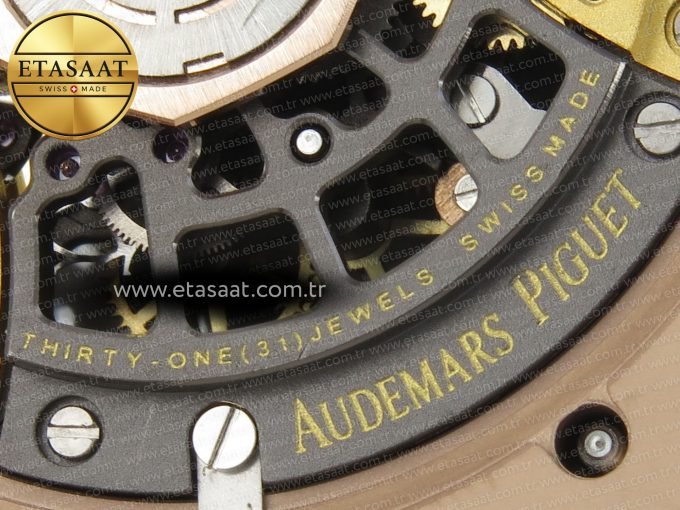 Royal Oak Openworked 16204 RG ZF 1:1 Best Edition Skeleton Dial on RG Bracelet A7124 - Görsel 17