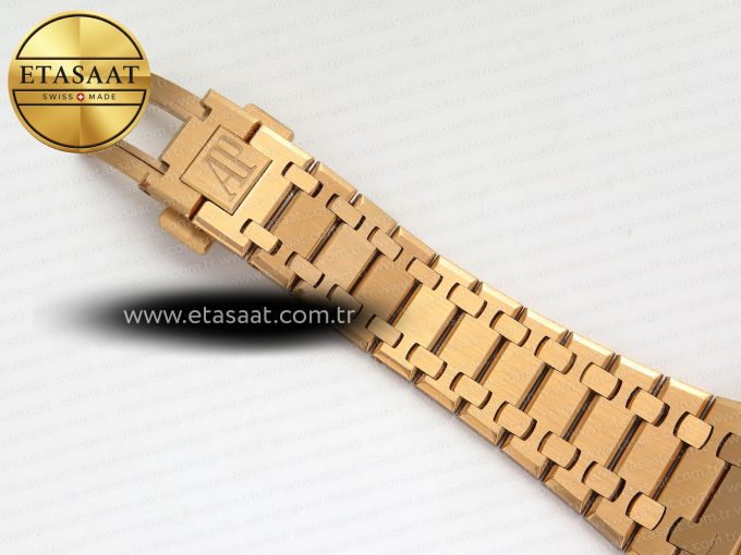 Royal Oak Openworked 16204 RG ZF 1:1 Best Edition Skeleton Dial on RG Bracelet A7124 - Görsel 21