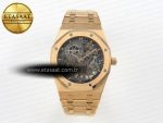 Royal Oak Openworked 16204 RG ZF 1:1 Best Edition Skeleton Dial on RG Bracelet A7124 - Görsel 3