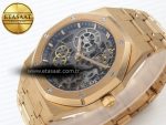 Royal Oak Openworked 16204 RG ZF 1:1 Best Edition Skeleton Dial on RG Bracelet A7124 - Görsel 6