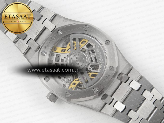 Royal Oak Openworked 16204 SS ZF 1:1 Best Edition Skeleton Dial on SS Bracelet A7124 - Görsel 12