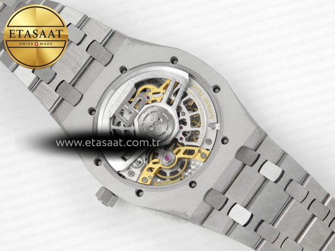 Royal Oak Openworked 16204 SS ZF 1:1 Best Edition Skeleton Dial on SS Bracelet A7124 - Görsel 14