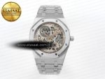 Royal Oak Openworked 16204 SS ZF 1:1 Best Edition Skeleton Dial on SS Bracelet A7124 - Görsel 3