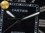 Santos De 40mm TWF 1:1 Best Edition Black Diamond Dial SS/RG Dia/Rmn A2824 - Görsel 10