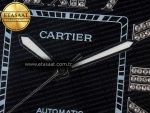 Santos De 40mm TWF 1:1 Best Edition Black Diamond Dial SS/RG Dia/Rmn A2824 - Görsel 10