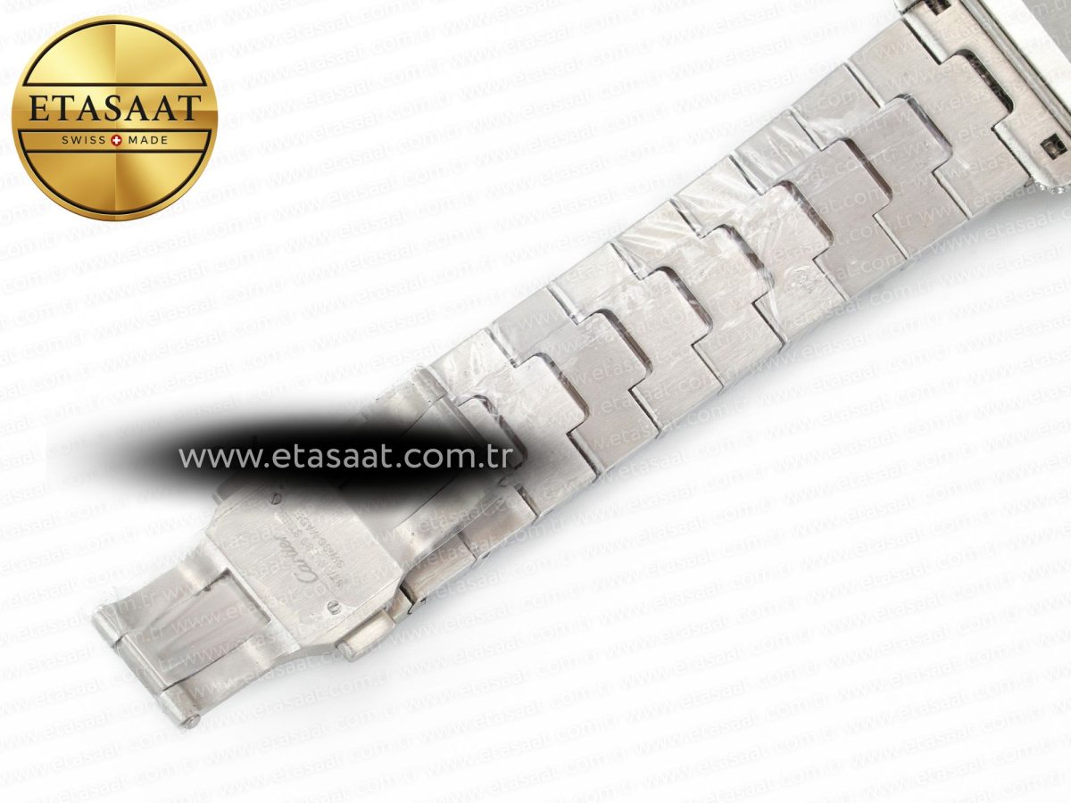 Santos De 40mm TWF 1:1 Best Edition Black Diamond Dial SS/RG Dia/Rmn A2824 - Görsel 26