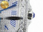 Santos De 40mm TWF 1:1 Best Edition Diamond Dial SS/SS Dia/Rmn A2824 - Görsel 11
