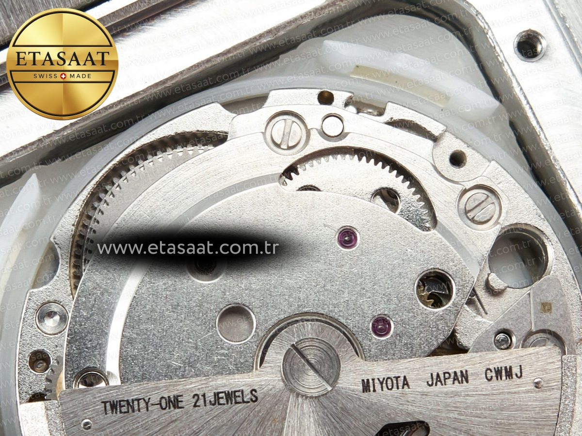 Santos De 40mm TWF 1:1 Best Edition Diamond Dial SS/SS Dia/Rmn A2824 - Görsel 21