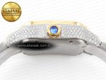 Santos De 40mm TWF 1:1 Best Edition Diamond Dial SS/YG Dia/Rmn A2824 - Görsel 14