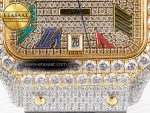 Santos De 40mm TWF 1:1 Best Edition Rainbow Diamond Dial SS/YG Dia/Rmn A2824 - Görsel 12