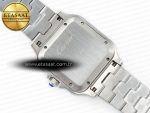 Santos De 40mm TWF 1:1 Best Edition Red Dial SS/SS Dia/Rmn A2824 - Görsel 16