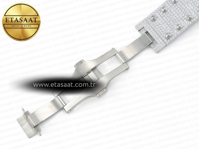 Santos De 40mm TWF 1:1 Best Edition Red Dial SS/SS Dia/Rmn A2824 - Görsel 28