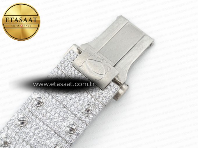 Santos De 40mm TWF 1:1 Best Edition Red Dial SS/SS Dia/Rmn A2824 - Görsel 30