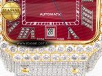 Cartier Santos De Red Diamond A2824 - Görsel 10