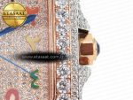 Santos De 40mm TWF 1:1 Best Edition RG Diamond Dial SS/RG A2824 - Görsel 11