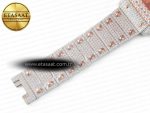 Santos De 40mm TWF 1:1 Best Edition RG Diamond Dial SS/RG A2824 - Görsel 25