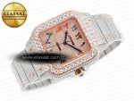 Santos De 40mm TWF 1:1 Best Edition RG Diamond Dial SS/RG A2824 - Görsel 8