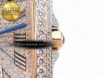 Santos De 40mm TWF 1:1 Best Edition RG Diamond Dial SS/RG Dia/Rmn A2824 - Görsel 11