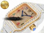 Santos De 40mm TWF 1:1 Best Edition RG Diamond Dial SS/YG A2824 - Görsel 6