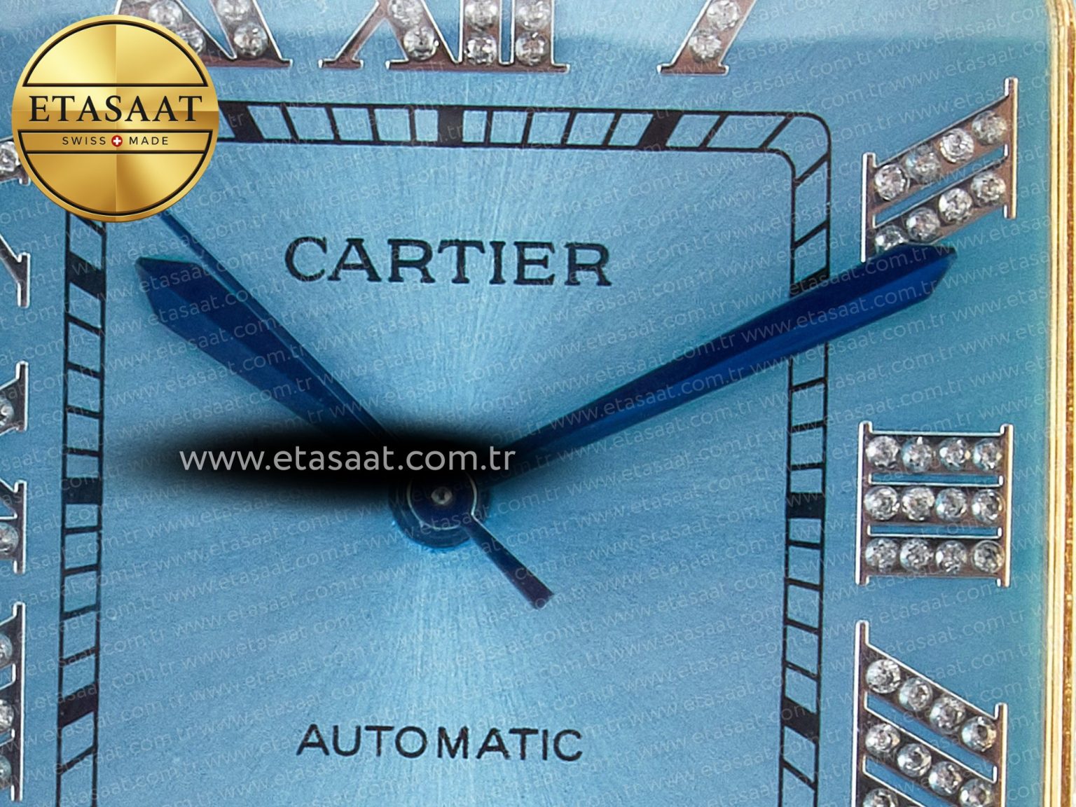 Santos De 40mm TWF 1:1 Best Edition RG Diamond Dial SS/YG Dia/Rmn A2824 - Görsel 10