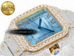 Santos De 40mm TWF 1:1 Best Edition RG Diamond Dial SS/YG Dia/Rmn A2824 - Görsel 6
