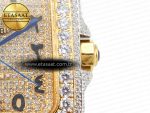Santos De 40mm TWF 1:1 Best Edition YG Diamond Dial SS/YG A2824 - Görsel 10