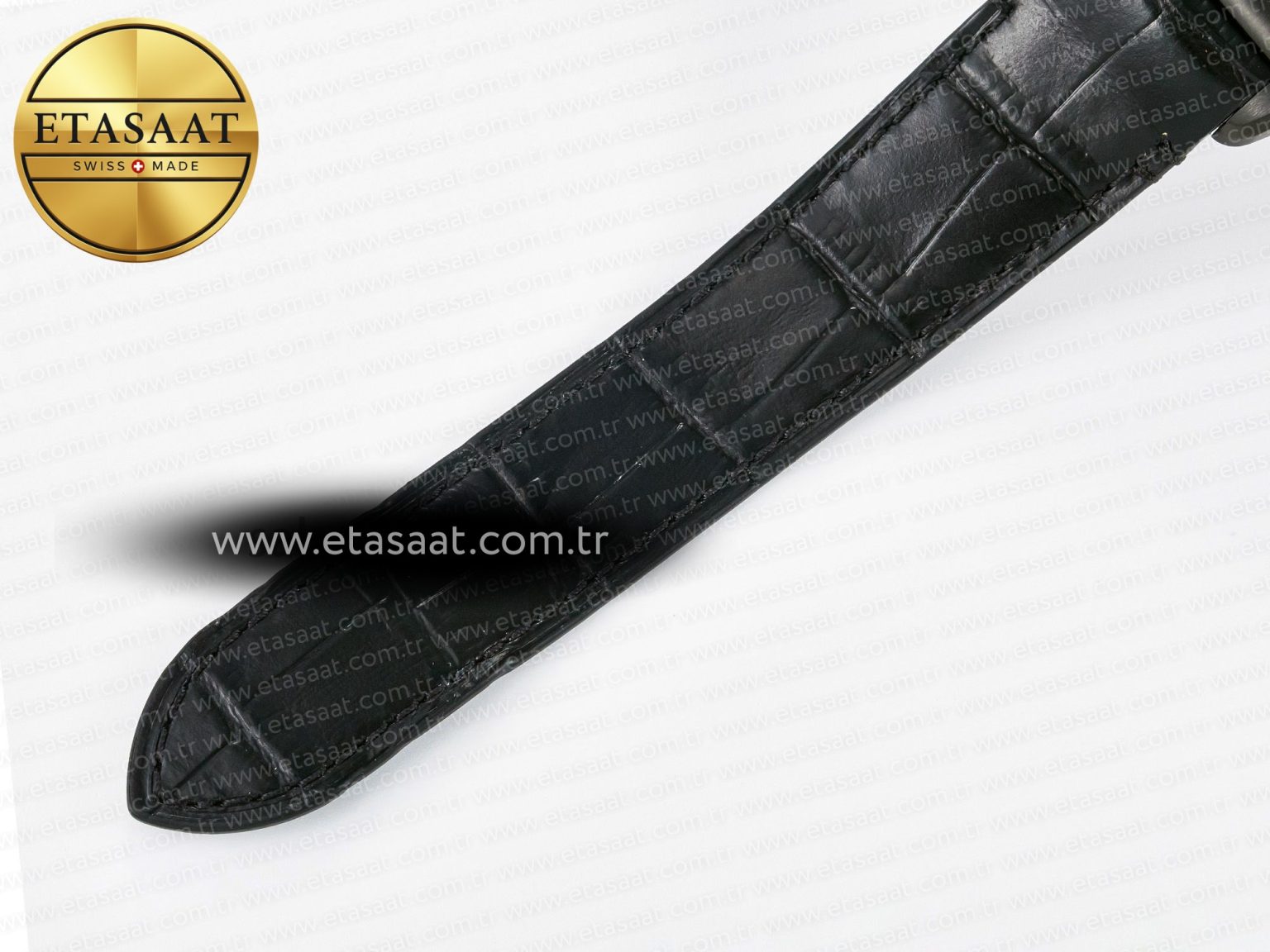 Santos de Cartier 40mm 2018 BVF 1:1 Best Edition Black Dial on Black Leathr Strap MIYOTA 9015 - Görsel 16