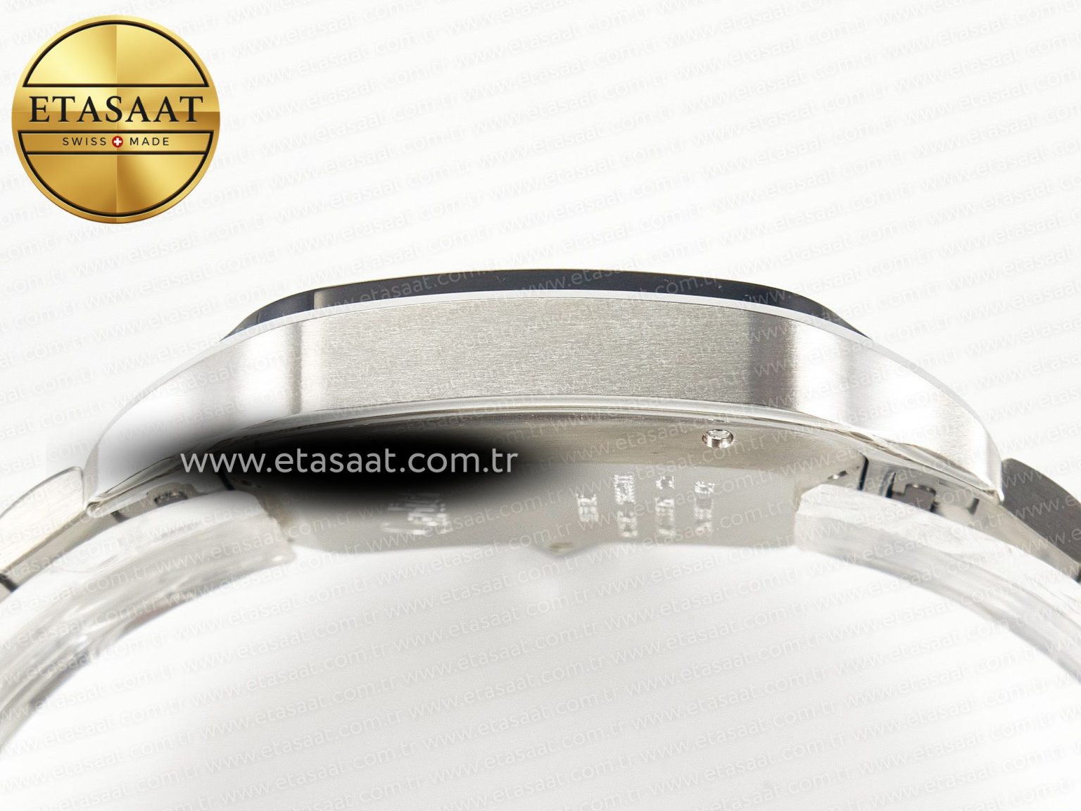 Santos de Cartier 40mm 2018 BVF 1:1 Best Edition Gray Bezel Gray Dial on SS SmartLinks Bracelet MIYOTA 9015 - Görsel 13