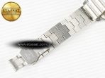 Santos de Cartier 40mm 2018 BVF 1:1 Best Edition Gray Bezel Gray Dial on SS SmartLinks Bracelet MIYOTA 9015 - Görsel 19