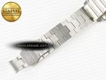 Santos de Cartier 40mm 2018 BVF 1:1 Best Edition Gray Bezel Gray Dial on SS SmartLinks Bracelet MIYOTA 9015 - Görsel 19