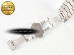 Santos de Cartier 40mm 2018 BVF 1:1 Best Edition Gray Bezel Gray Dial on SS SmartLinks Bracelet MIYOTA 9015 - Görsel 21