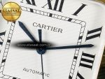 Santos de Cartier 40mm 2018 BVF 1:1 Best Edition YG Bezel White Dial on SS SmartLinks Bracelet MIYOTA 9015 - Görsel 10