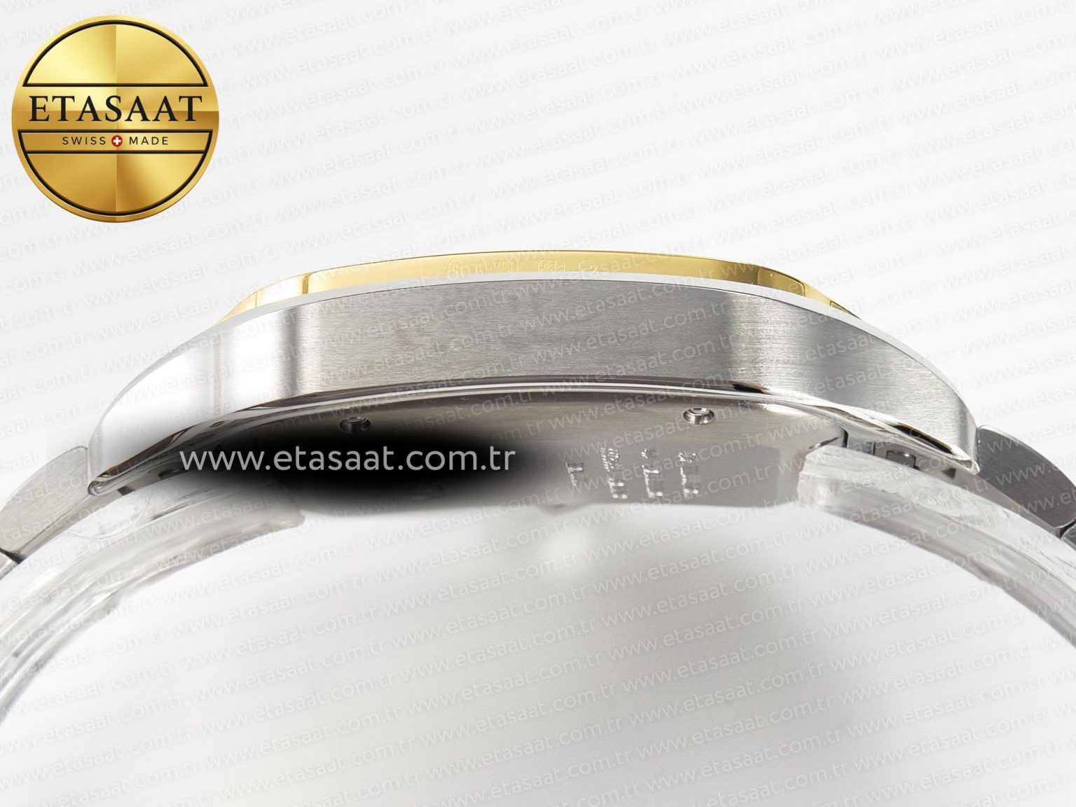 Santos de Cartier 40mm 2018 BVF 1:1 Best Edition YG Bezel White Dial on SS SmartLinks Bracelet MIYOTA 9015 - Görsel 13