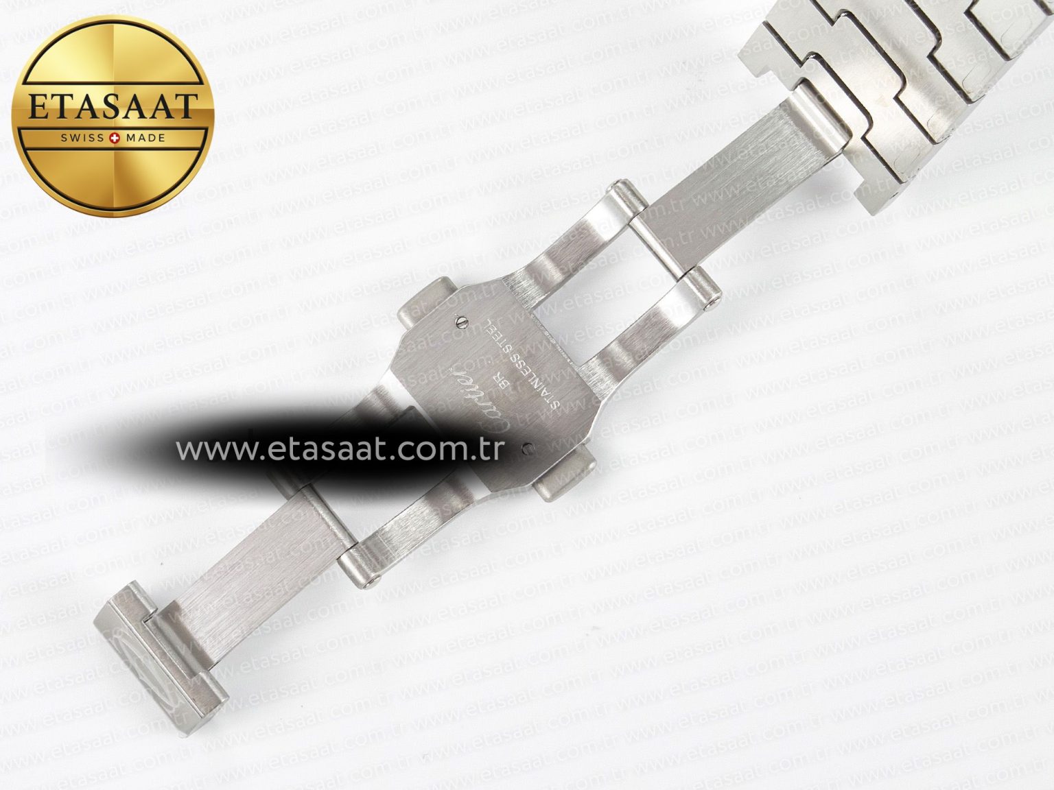 Santos de Cartier 40mm 2018 BVF 1:1 Best Edition YG Bezel White Dial on SS SmartLinks Bracelet MIYOTA 9015 - Görsel 20