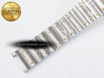 Santos de Cartier 40mm J12F 1:1 Best Edition YG Bezel White Dial on SS SmartLinks Bracelet MIYOTA 9015 - Görsel 16