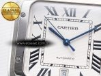 Santos de Cartier 40mm SS BVF 1:1 Best Edition White Dial on SS Bracelet MIYOTA 9015 - Görsel 10