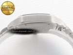 Santos de Cartier 40mm SS BVF 1:1 Best Edition White Dial on SS Bracelet MIYOTA 9015 - Görsel 13